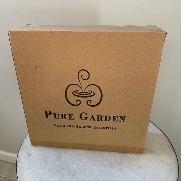 Pure Garden 6 Pack Polypropylene Interlocking Patio Deck Tiles Terracotta - Picture 2 of 6